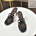 Louis Vuitton 10.0 cm Height High Heel Sandals For Women # 237914, cheap Louis Vuitton Sandal