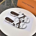 Louis Vuitton Flat Heel Sandals For Women # 237915