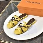 Louis Vuitton Flat Heel Sandals For Women # 237919