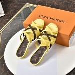 Louis Vuitton Flat Heel Sandals For Women # 237919, cheap Louis Vuitton Sandal
