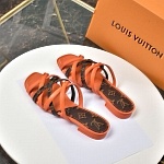Louis Vuitton Flat Heel Sandals For Women # 237921, cheap Louis Vuitton Sandal