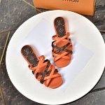 Louis Vuitton Flat Heel Sandals For Women # 237921, cheap Louis Vuitton Sandal