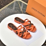 Louis Vuitton Flat Heel Sandals For Women # 237921, cheap Louis Vuitton Sandal