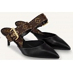Louis Vuitton Flat Heel Sandals For Women # 237922, cheap Louis Vuitton Sandal