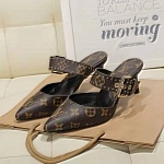 Louis Vuitton Flat Heel Sandals For Women # 237923