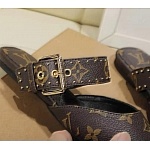 Louis Vuitton Flat Heel Sandals For Women # 237923, cheap Louis Vuitton Sandal