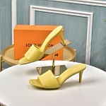 Louis Vuitton High Heel Sandals For Women # 237942