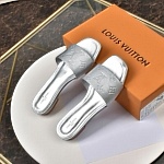 Louis Vuitton Flat Heel Sandals For Women # 237950, cheap Louis Vuitton Sandal