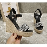 Louis Vuitton Wedge Heel Sandals For Women # 237968, cheap Louis Vuitton Sandal