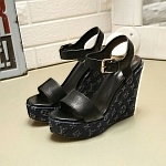 Louis Vuitton Wedge Heel Sandals For Women # 237972
