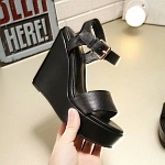 Louis Vuitton Wedge Heel Sandals For Women # 237972, cheap Louis Vuitton Sandal