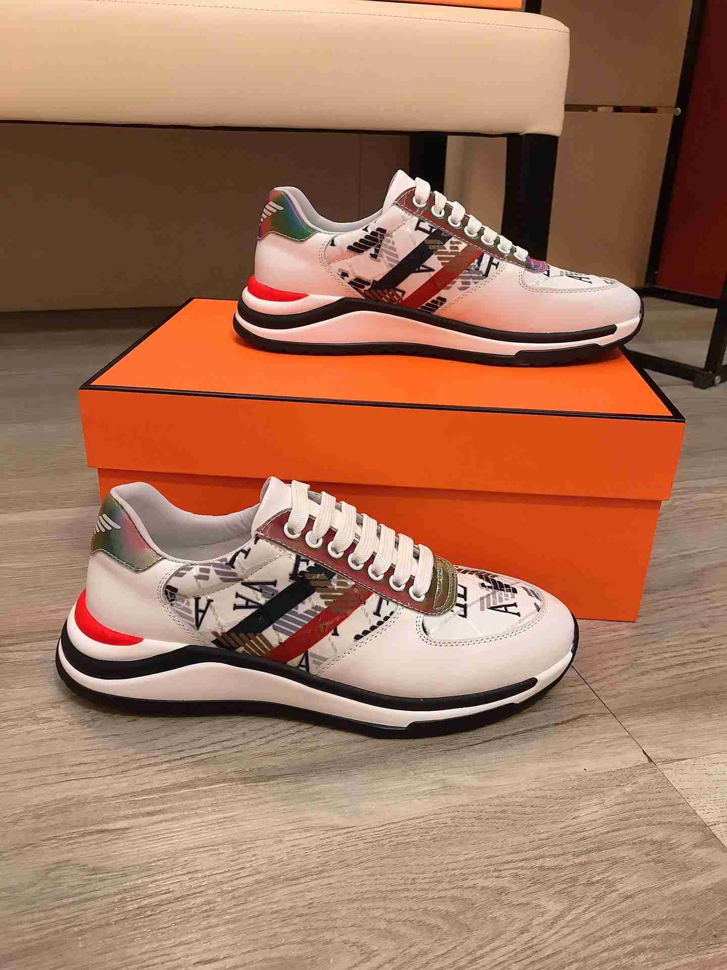 2021 Armani Causual Sneakers For Men in 240849