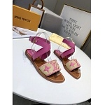 2021 Louis Vuitton Sandals For Women # 241819, cheap Louis Vuitton Sandal