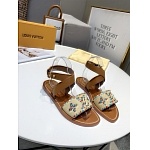 2021 Louis Vuitton Sandals For Women # 241820, cheap Louis Vuitton Sandal