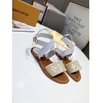 2021 Louis Vuitton Sandals For Women # 241822, cheap Louis Vuitton Sandal
