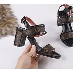 2021 Louis Vuitton Sandals For Women # 241829, cheap Louis Vuitton Sandal