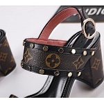 2021 Louis Vuitton Sandals For Women # 241829, cheap Louis Vuitton Sandal
