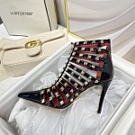 2021 Valentino Garavani Rockstud Caged sandals For Women # 242270, cheap Valentino Sandals