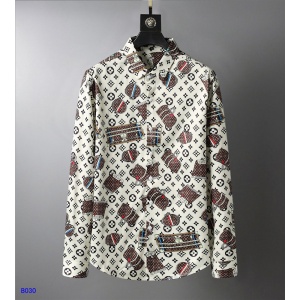 $36.00,Louis Vuitton Monogram Motif Long Sleeve Shirts For Men in 243351