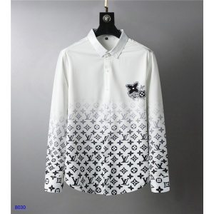 $36.00,Louis Vuitton Monogram Motif Long Sleeve Shirts For Men in 243357