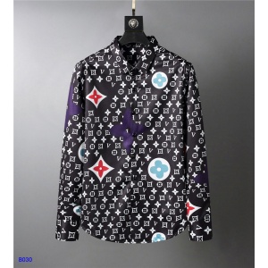 $36.00,Louis Vuitton Monogram Motif Long Sleeve Shirts For Men in 243359