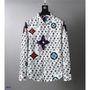 $36.00,Louis Vuitton Monogram Motif Long Sleeve Shirts For Men in 243360