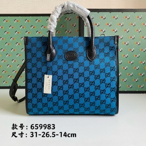 $95.00,2021 Gucci GG Multicolor large tote bag in 244128