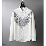 Louis Vuitton Monogram Motif Long Sleeve Shirts For Men in 243361