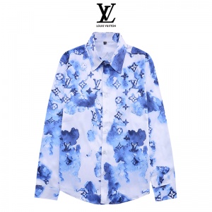 $39.00,Louis Vuitton Long Sleeve Shirts For Men # 244572