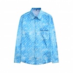 Louis Vuitton Long Sleeve Shirts For Men # 244569, cheap Louis Vuitton Shirts