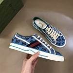 2021 Gucci Tennis Logo Embroidered Sneakers Unisex # 244943, cheap Low Top