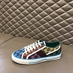 2021 Gucci Tennis Logo Embroidered Sneakers Unisex # 244944, cheap Low Top