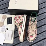 2021 Gucci GG Canvas High Top Sneakers Unisex # 244957, cheap High Top