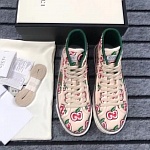 2021 Gucci GG Canvas High Top Sneakers Unisex # 244957, cheap High Top