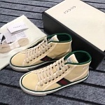 2021 Gucci GG Canvas High Top Sneakers Unisex # 244959, cheap High Top