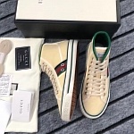 2021 Gucci GG Canvas High Top Sneakers Unisex # 244959, cheap High Top