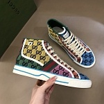 2021 Gucci GG Canvas High Top Sneakers Unisex # 244963, cheap High Top