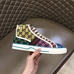 2021 Gucci GG Canvas High Top Sneakers Unisex # 244963, cheap High Top