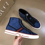 2021 Gucci GG Canvas High Top Sneakers Unisex # 244968
