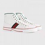 2021 Gucci GG Canvas High Top Sneakers Unisex # 244970