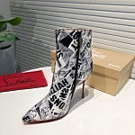 2021 Christian Louboutin Boots For Women # 247096, cheap CL Boots