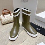 2021 Celine Rain Boots For Women # 247325, cheap Celine Boots