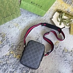 2021 Gucci 14.5*18*6cm Belt Bag For Men in 247632, cheap Gucci Satchels