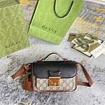 2021 Gucci 21*14*5cm Handbag For Women in 247634, cheap Gucci Satchels