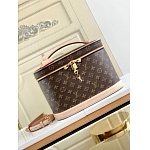 2021 Louis Vuitton 31.5*20*21cm Cosmetic Bag in 247697, cheap LV Handbags