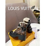 2021 Louis Vuitton Boots For Women in 248425, cheap Louis Vuitton Boots