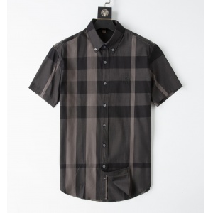 $32.00,Burberry Short Sleeve Buttons Up Shirt For Men # 249817