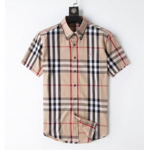 $32.00,Burberry Short Sleeve Buttons Up Shirt For Men # 249827