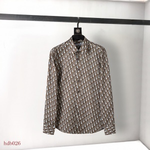 $36.00,Dior Long Sleeve Buttons Up Shirt For Men in 249863