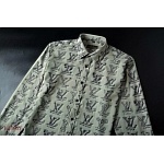 Louis Vuitton Long Sleeve Buttons Up Shirt For Men in 249861, cheap Louis Vuitton Shirts
